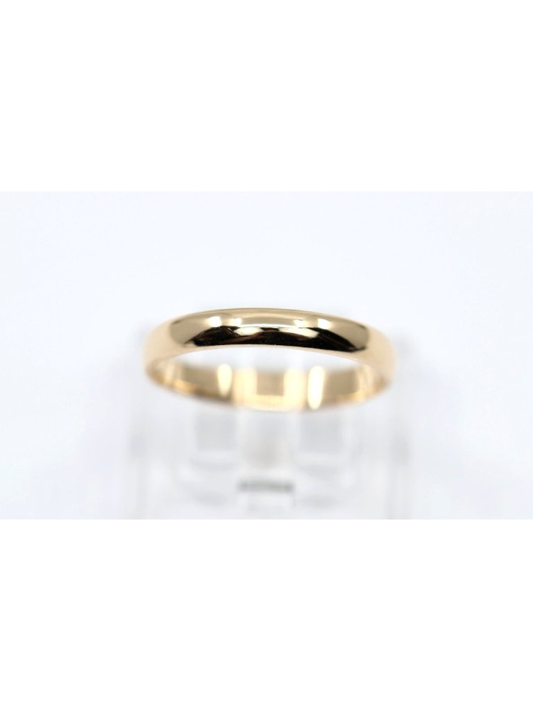 Unique 10k Solid Yellow Gold Designer Polished Wedding Band Ring  Size 650